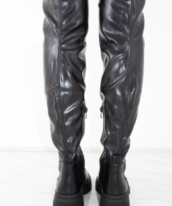 Miss Moda Luxe Black Faux Leather Over The Knee Platforms Boots 7 Miss Moda Luxe Black Faux Leather Over The Knee Platforms Boots -Miss Moda Luxe Shop 2 90124659 5950 49bf 99f3 18b3460f6015