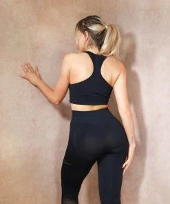 Miss Moda Luxe BLACK TWO PIECE GYM SET -Miss Moda Luxe Shop BLACKFRI 65 scaled