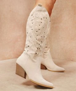 Miss Moda Luxe Beige Faux Suede Western Style Knee High Cut Out Cowboy Boot 8 Miss Moda Luxe Beige Faux Suede Western Style Knee High Cut Out Cowboy Boot -Miss Moda Luxe Shop IMG 0036 scaled