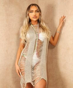 Miss Moda Luxe Beige Tassel Cut Out Beach Cover Up Dress 9 Miss Moda Luxe Beige Tassel Cut Out Beach Cover Up Dress -Miss Moda Luxe Shop beachcoverups 52 scaled