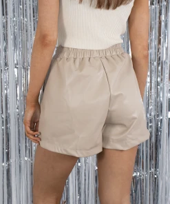 Miss Moda Luxe Beige Faux Leather Waist Banded Shorts 7 Miss Moda Luxe Beige Faux Leather Waist Banded Shorts -Miss Moda Luxe Shop beige1 aaf1b7d0 40f1 41c6 abbd 5535b6dc1a38