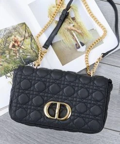 Miss Moda Luxe DALIYAH BLACK BAG