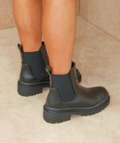 Miss Moda Luxe EMILY Basic Chelsea Boot Black -Miss Moda Luxe Shop boots 36 scaled