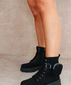 Miss Moda Luxe CIARA Black Suede Ankle Boot With Pocket Detail -Miss Moda Luxe Shop ciarabootedit4 bf72f193 2fbb 4919 970f abdaff1bafb8