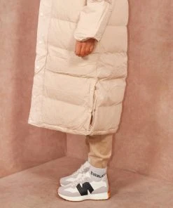 Miss Moda Luxe Beige Long-line Padded Puffer Jacket -Miss Moda Luxe Shop coats 56 scaled