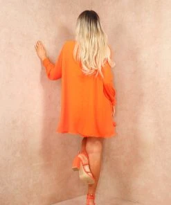 Miss Moda Luxe Orange Floaty Chiffon Long Sleeve Dress 7 Miss Moda Luxe Orange Floaty Chiffon Long Sleeve Dress -Miss Moda Luxe Shop greenorange 21 scaled