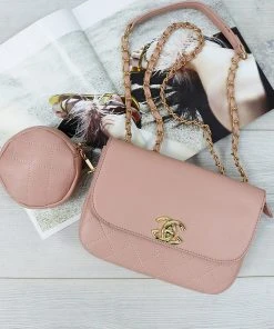 Miss Moda Luxe CECE PINK BAG