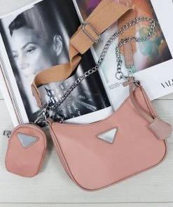 Miss Moda Luxe RADA PINK BAG
