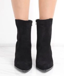 Miss Moda Luxe Black Almond Toe Heeled Cowboy Silhouette Boot -Miss Moda Luxe Shop redo 654 scaled