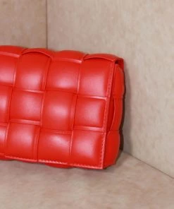 Miss Moda Luxe THE ZHARA RED WOVEN CLUTCH BAG -Miss Moda Luxe Shop redwoven5 scaled
