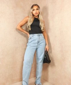 Miss Moda Luxe Black Second Skin Slinky High Neck Bodysuit -Miss Moda Luxe Shop summer2 009 scaled