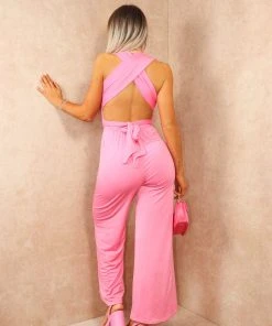 Miss Moda Luxe Pink Slinky Plunge Wide Leg Jumpsuit 8 Miss Moda Luxe Pink Slinky Plunge Wide Leg Jumpsuit -Miss Moda Luxe Shop summer4 09 79a9dfe2 2415 4510 b232 e94f88ba76ac scaled